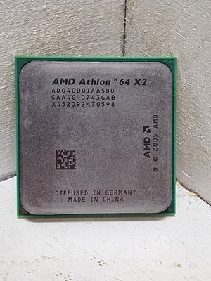 AMD Athlon 64 X2 4000+ CPU (ADO4000IAA5DD)   Dual Core Socket AM2   Tested