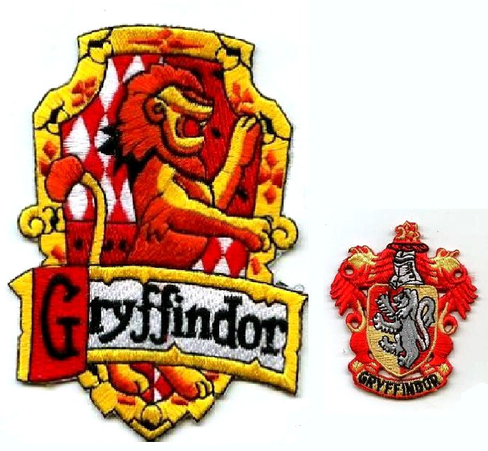 Enrique Potter Collections Hogwarts Casa De Gryffindor Bufanda Crest Aplique UTP