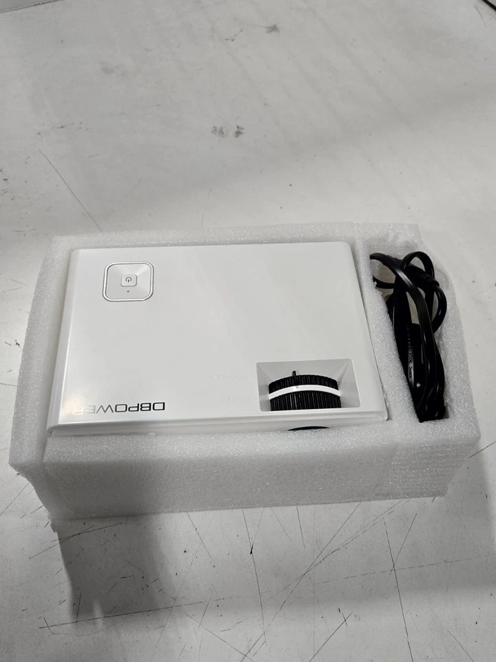 DBPOWER LED Light Source Smart Mini Projector Model T2 SKU: PJ0711 FULLY WORKING - Image 3 of 3