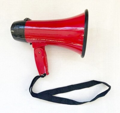 Portable Megaphone/Bullhorn & Alarm