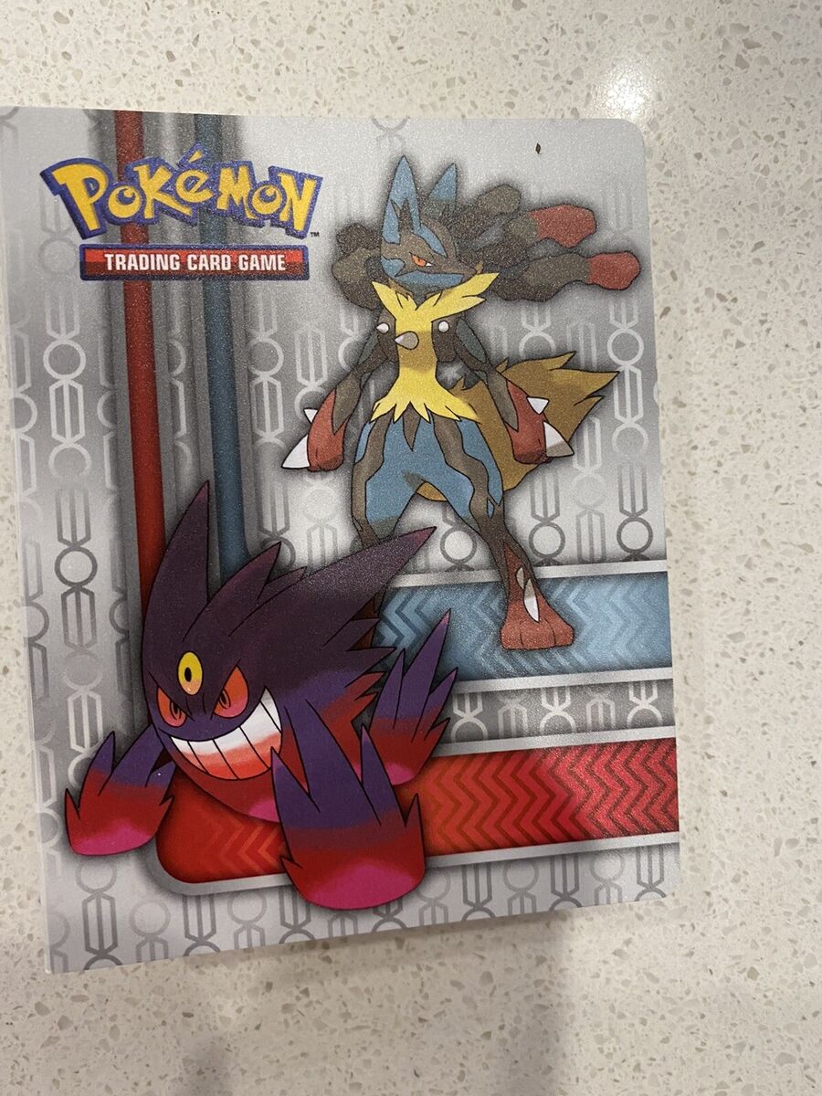 Pokemon Mega Charizard X Y Gengar Lucario TCG Mini Binder For Card