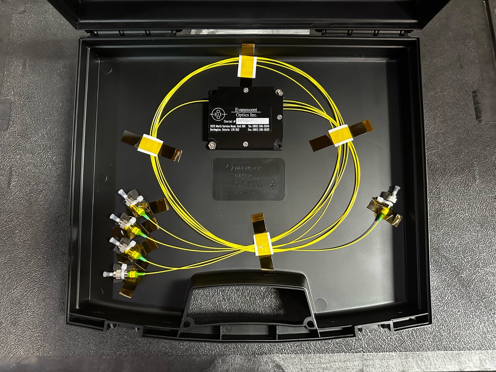 Evanescent Optics Inc. Spliceless PM Coupler Array 1x4 eBay