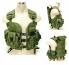 US 97 Military TACTICAL MODULAR LOAD ASSAULT SWAT NAVY SEAL VEST GREEN