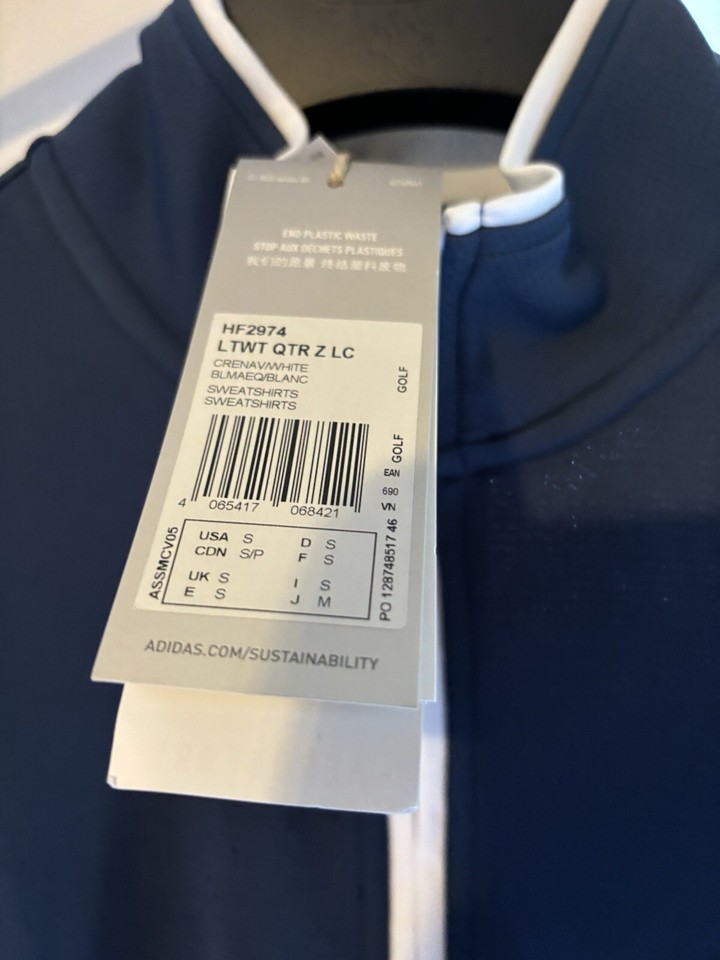 Adidas Aeroready Golf Jumper eBay