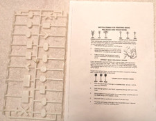 Life-Like HO Scale - 19, Railroad, RR Yard Signs New No stickers