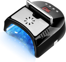 72W Professional UV Led Nail Lamp,Cordless Nail Curing Light for Gel Nails with