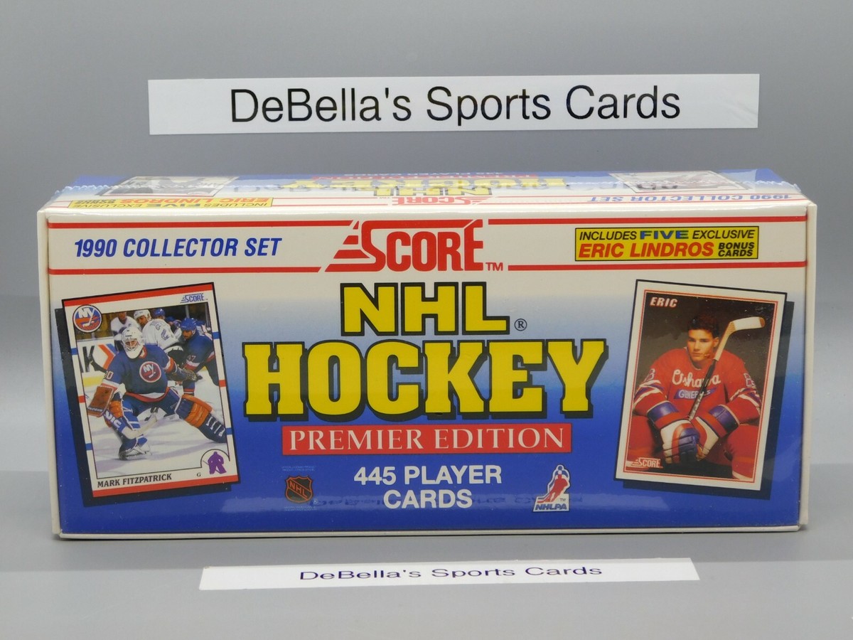 1990 Score NHL Hockey Premier Edition Factory Sealed Set 445 Cards