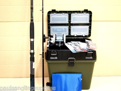 fishing rod and tackle box set