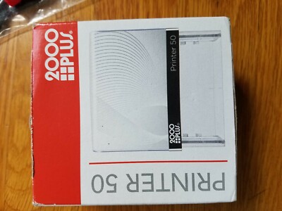 PRINTER 50 2000 PLUS SELF-INKING PRINTER SIZE 1 1/4 ''X 2 3/4 '' STAMP 