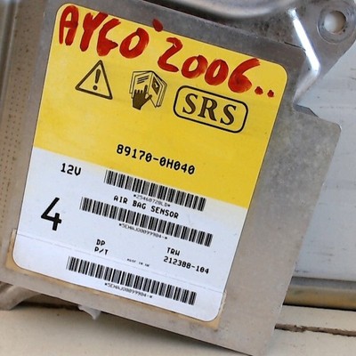 Calculateur Airbag SRS Pour Peugeot 107, Citroën C1, Toyota Aygo - Pièce D'occasion, Référence 89170-0H040
