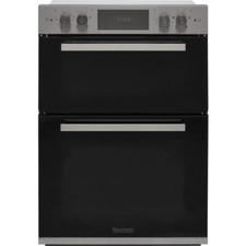 NEW Baumatic BOS205X Built-In 88cm Electric Double Oven Stainless Steel -COLLECT