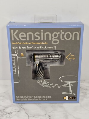 Kensington ComboSaver Combination Portable Notebook Laptop Lock New In Box