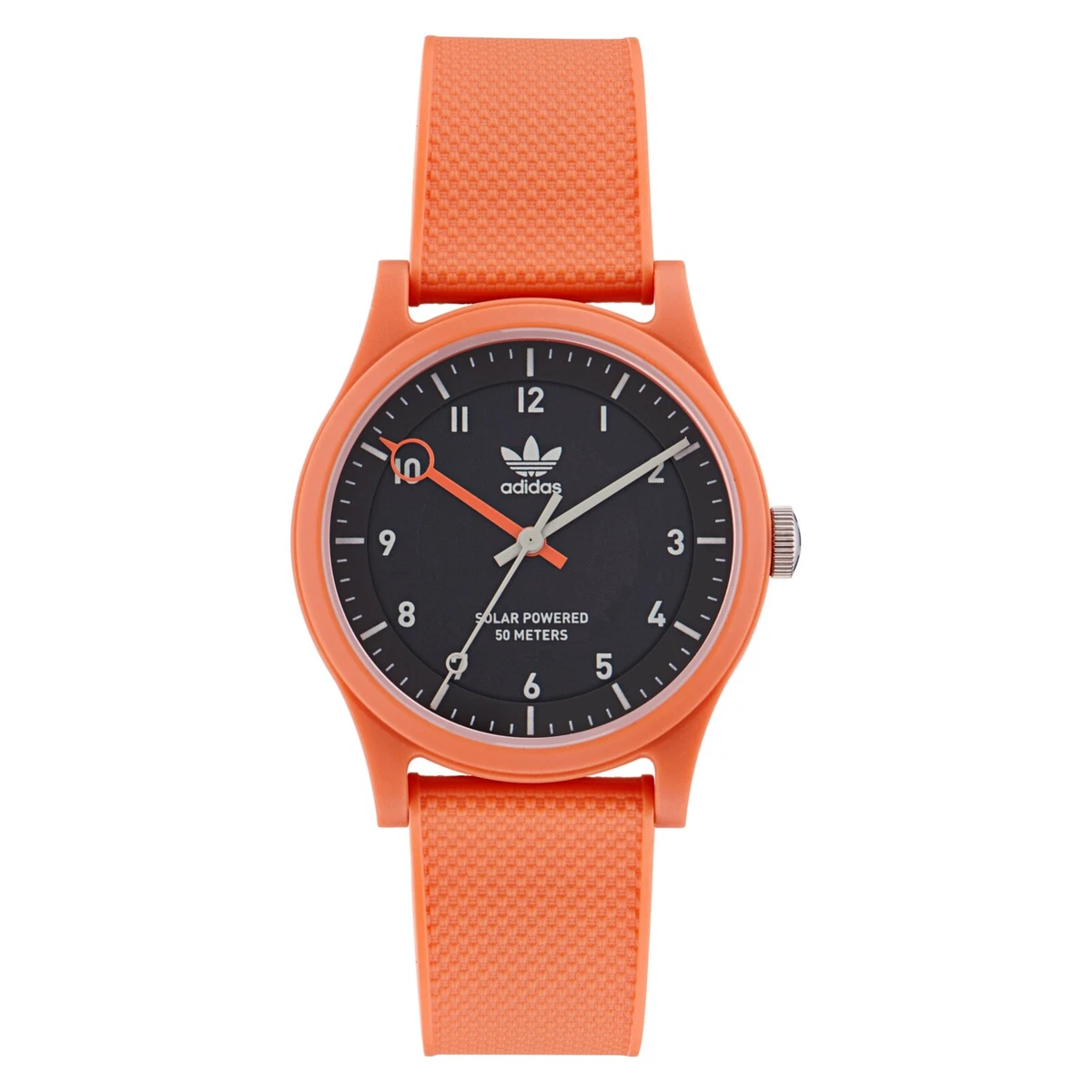 Orange adidas watch online