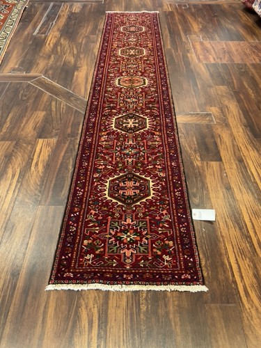 Fine Sale Hand Knotted Village Vintage Tribal Geometric Runner Rug 2'1x11’4,2476