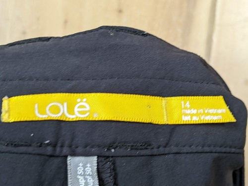LOLE Black Skorts Mini Skirt Nylon Quick Dry UPF50+ Pockets Hiking Outdoors 14 - Picture 7 of 13