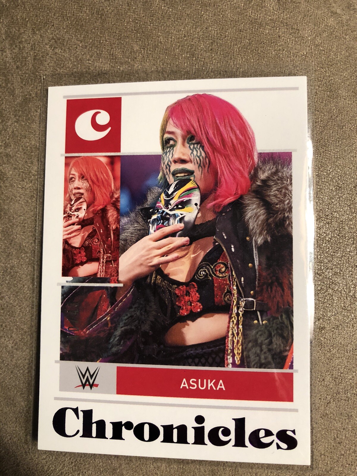 2022 Chronicles WWE Asuka RAW Purple /49