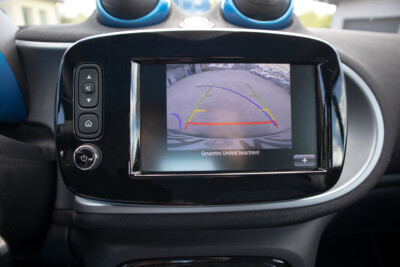 Original Kufatec Komplett Nachrüstung für Smart Fortwo 453 Rückfahrkamera SET