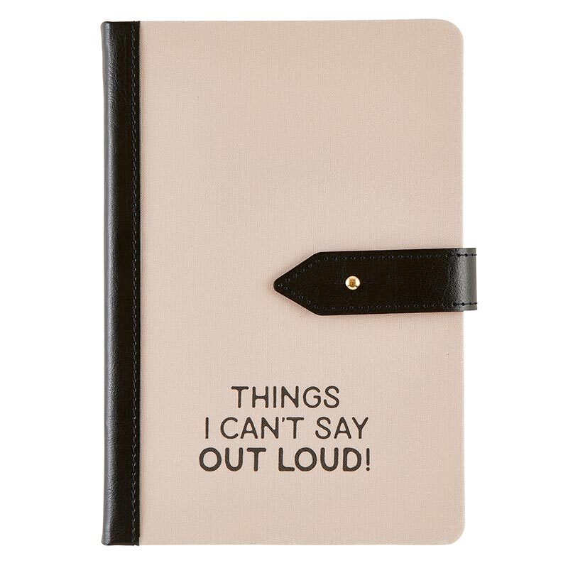 Vegan Leather Journal Notebook 6x8 Inches 4 Pack Say Out Loud-image