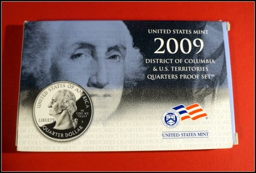 2009 United States Mint State Quarter Proof Set DC & US Territories #K086 - 第 6/6 張圖片