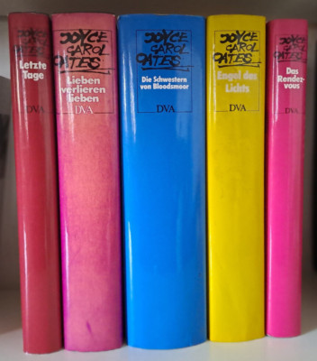 5 gebundene Bücher von Joyce Carol Oates,