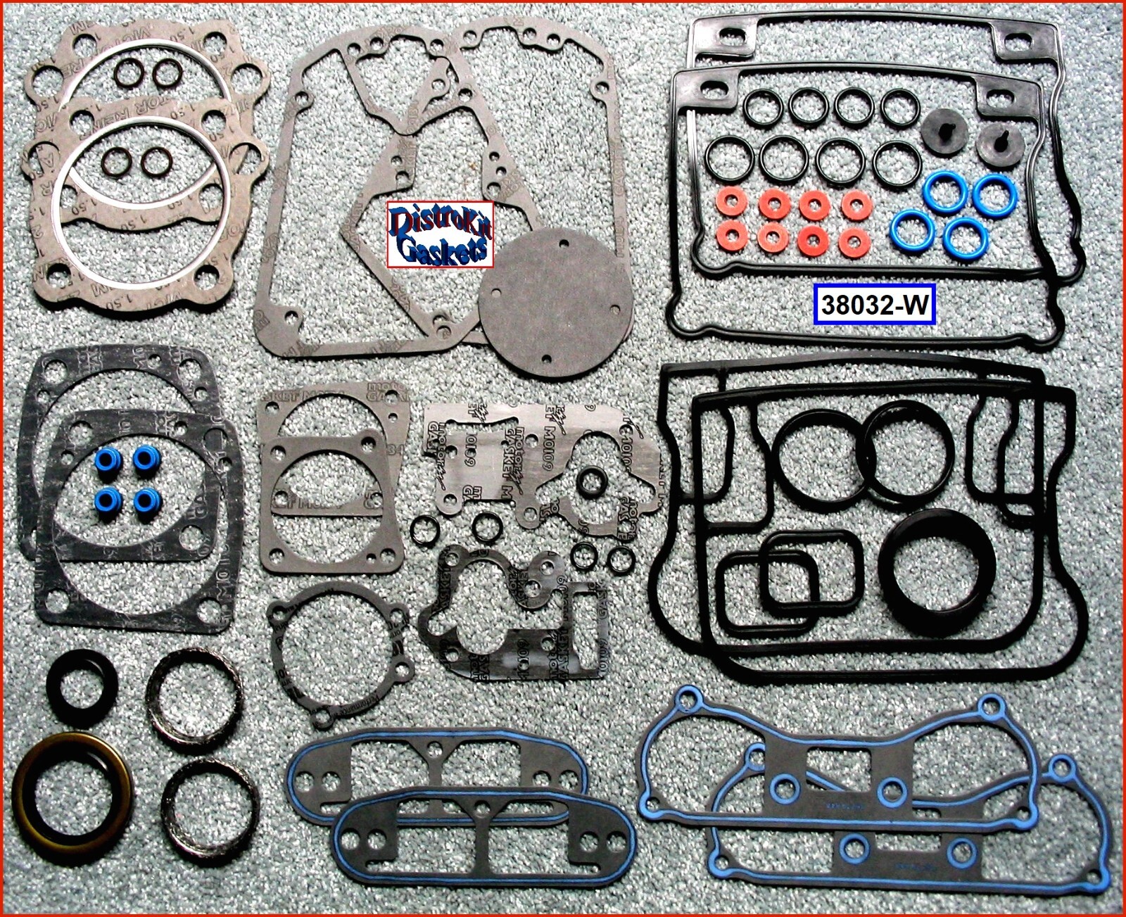 CYCO Top End Gasket Set W/Silicon+Teflon For 1984-1999 Harley EVO 1340 Big Twin STD