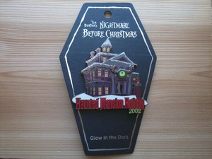 Haunted Mansion Holiday 02 Pin Nightmare Before Christmas Glow In The Dark Ebay
