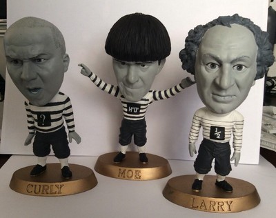 激レア、1996 THREE STOOGES Vintage 1997 The Three Stooges Doll Starring Larry ONLY