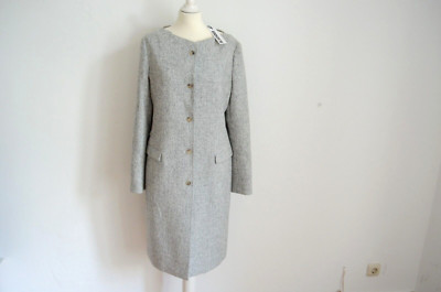 JIL SANDER Mantel NEU mit Etikett! UVP 2100,00   40 Baumwolle aktuell grau