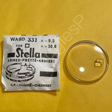 Stella Datum Magnifier Waterproof Crystal w/White Tension Ring(Choose Size)