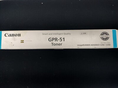 Genuine Canon GPR-51 Cyan 8517B003[AA]  Toner Cartridge