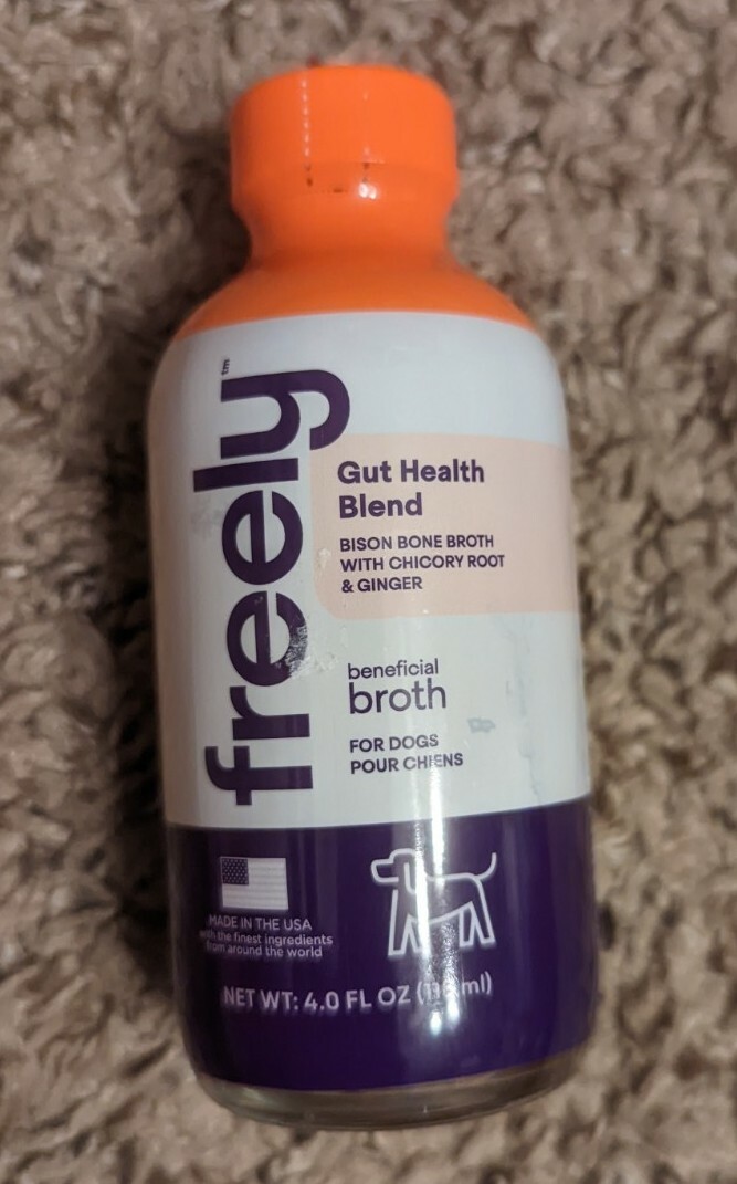 Freely Grain Free Limited Ingredient Beneficial Broths for Dogs & Cats Sealed