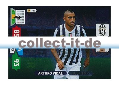 Panini Adrenalyn XL Champions League 13/14 - 341 - Arturo Vidal - Game Changer