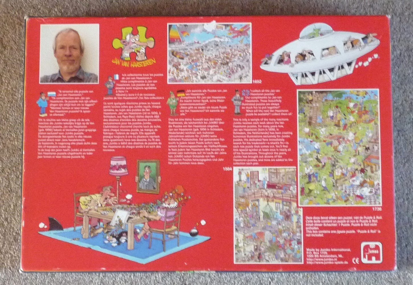 JAN VAN HAASTEREN 1500 PIECE JIGSAW PUZZLE HOTEL COMPLETE *FREE P&P* eBay