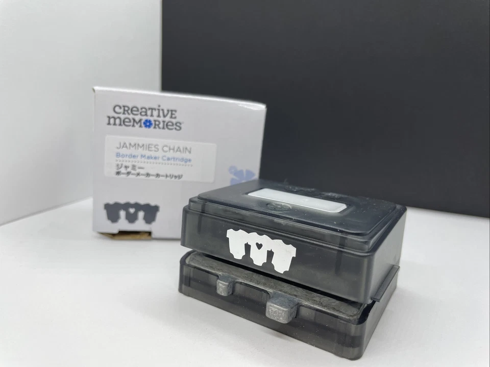 Creative Memories Jammies Рубашка Цепочка Граница Производитель Пробойник Картридж BMC Совершенно Новый - Изображение 2 из 4
