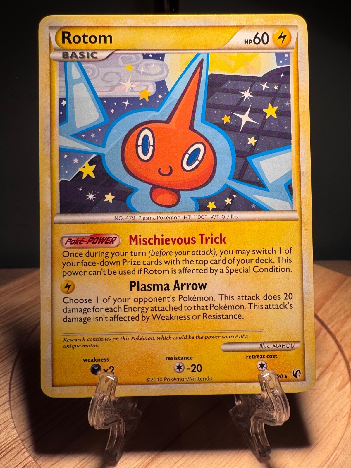 Rotom - 20/90 - Rare LP, Pokemon Undaunted