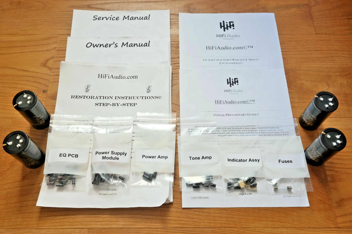 銘機 PIONEER SA-8800 メンテナンス品 Pioneer SA-8800 rebuild restoration recap upgrade kit repair