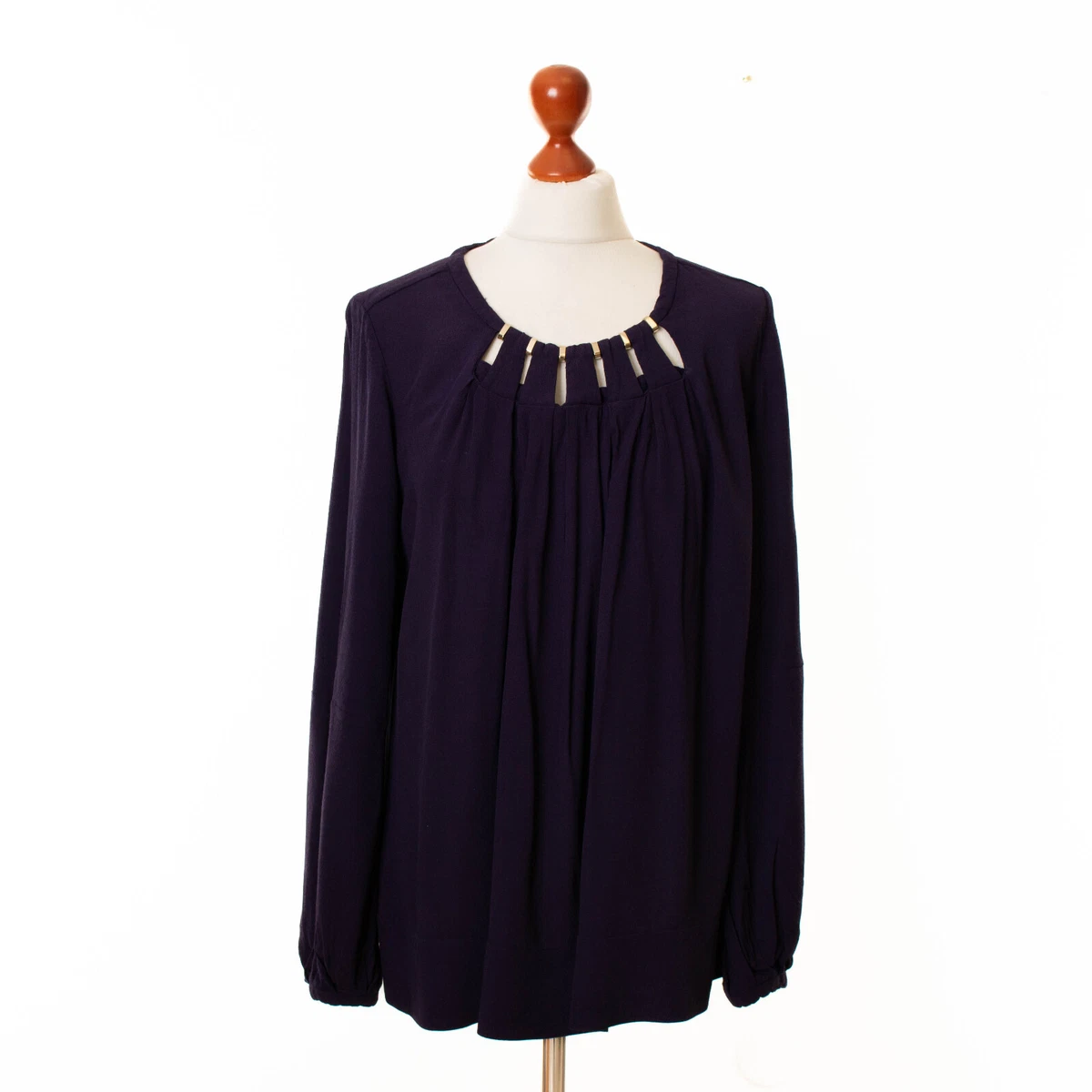 Diane von Furstenberg Sz 8 M Ample Funky Néon Soie Poncho Surdimensionné T- Shirt