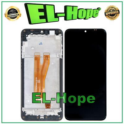 Display LCD + Telaio Per ZTE Blade A53 / A53 Plus – Assemblaggio Completo Nero