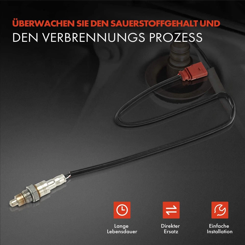 Sonda lambda sonda di regolazione prima del catalizzatore per VW Jetta IV Golf Beetle Skoda Yeti - Immagine 3 di 4