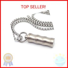 Titanium Small Pill Box Titanium Pill Case Necklace Nitro Mini Waterproof Keycha