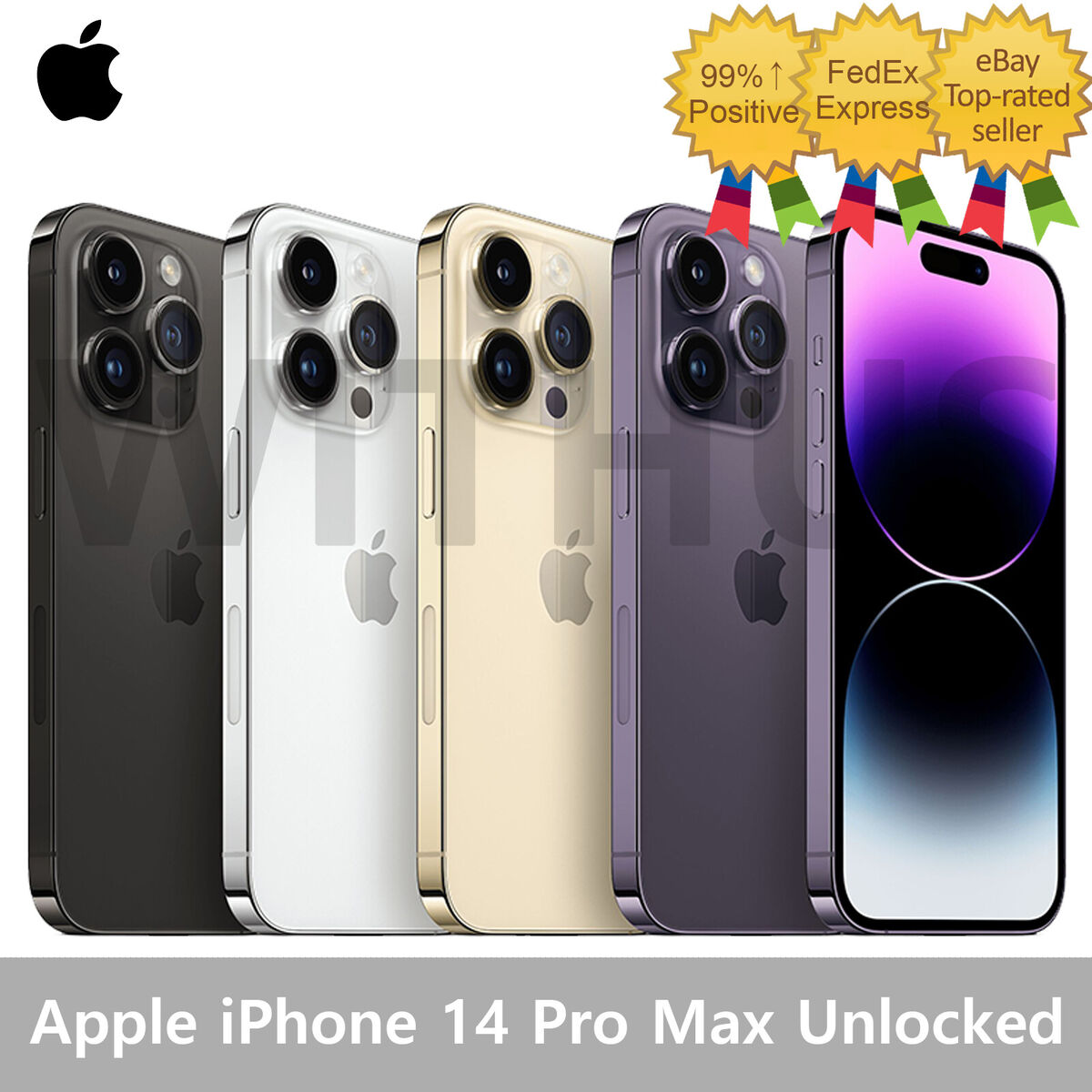 Apple iPhone 14 Pro Max A16 128GB 256GB 512GB 1TB Factory Unlocked New  Sealed