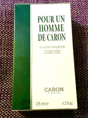 Pour Un Homme De Caron 125 ml edt versiegelt