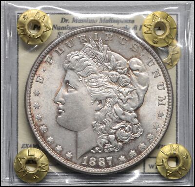 USA Morgan Dollar 1887 Silver US Vereinigt Amerika Münzen Coins Dollar
