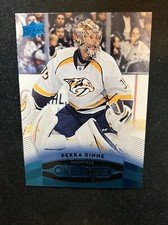 15-16 UD Overtime Hockey Blue Parallel SP 2 Pekka Rinne