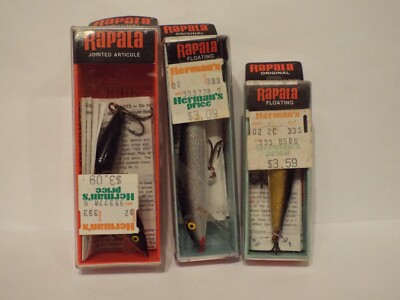 Leurre de pêche flottant Rapala Kelluva 1972 en argent Hopea