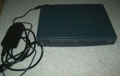 Cisco 881 4 Port ISR Ethernet Security Router 881-SEC-K9 V01 PN 341-0135-03