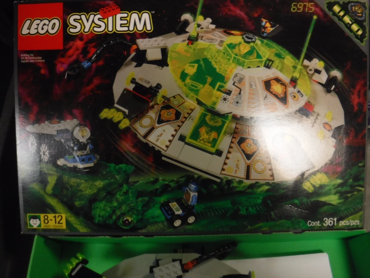 Pastor Ferie klaver LEGO System UFO Alien Avenger 6975 Incomplete w/ Box FO | eBay