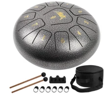 Steel Tongue Drum Panda Drum 11 Notes 10 Inch Tank drum percussion