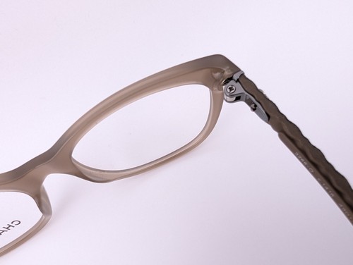 Chanel Eyeglasses, Frames Only, 3288-Q c.1416 Taupe, 49-17-140, Plastic, Italy - Picture 10 of 19