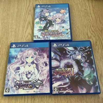 Hyperdimension Neptunia Re;Birth1 Plus / Sisters VS Sisters / VII PS4 Set Japan